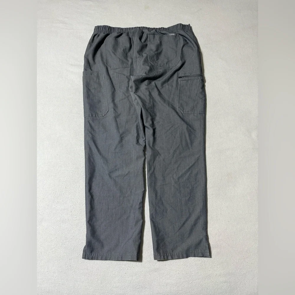 FIGS High Rise Yola Skinny Women's‎ XL Pants Cargo Scrubs Gray TW2000 *FLAW